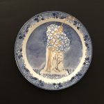 06 Soheila Esfahani My Grandmother Had One mixed media on collected ceramic plates 2019 detail 2