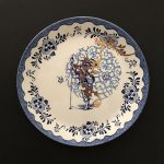 07 Soheila Esfahani My Grandmother Had One mixed media on collected ceramic plates 2019 detail 3