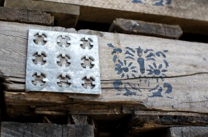 Photo of the Cultured Pallets series by artist Soheila Esfahani