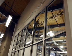 Site specific installations by artist Soheila Esfahani