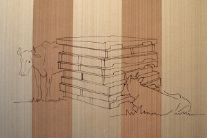 Site specific installations by artist Soheila Esfahani