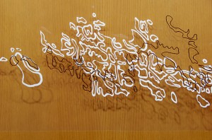 Installation at Kitchener City Hall by artist Soheila Esfahani