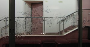 Installation at Robert Langon Art Gallery, Wilfrid Laurier University, Waterloo by artist Soheila Esfahani