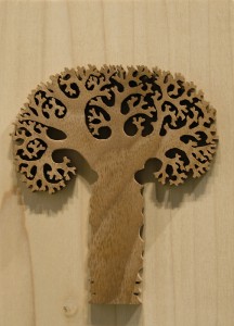 Photo of work from the Trans Series by artist Soheila Esfahani