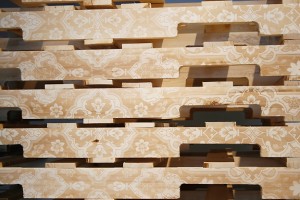 Photo of work from the Trans Series by artist Soheila Esfahani