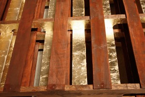 Photo of work from the Trans Series by artist Soheila Esfahani