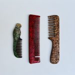 V2 Soheila Esfahani – The Tool That Could Part Tangled Things-laser-etching on wooden combs 2023